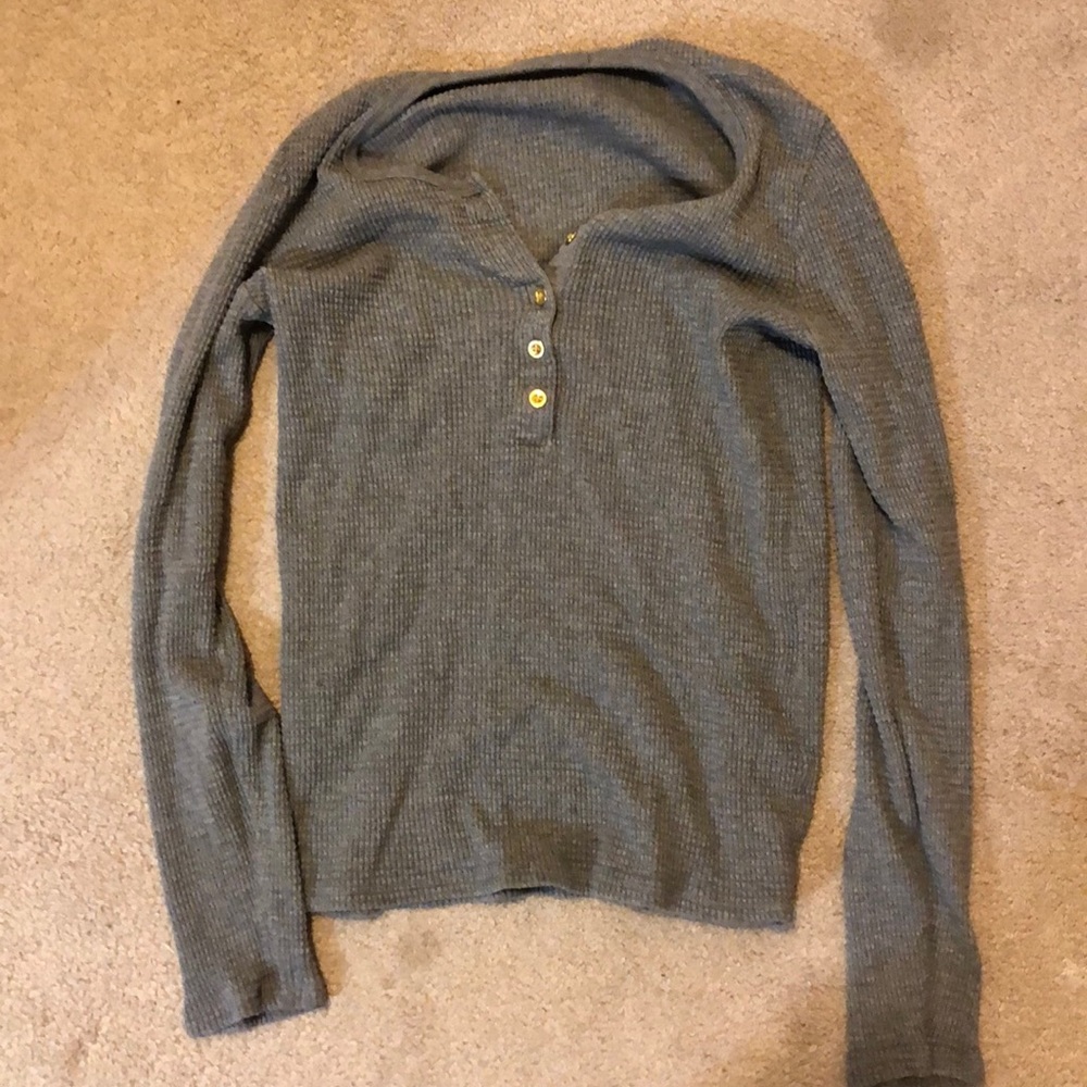 J Crew Thermal Tee—Small